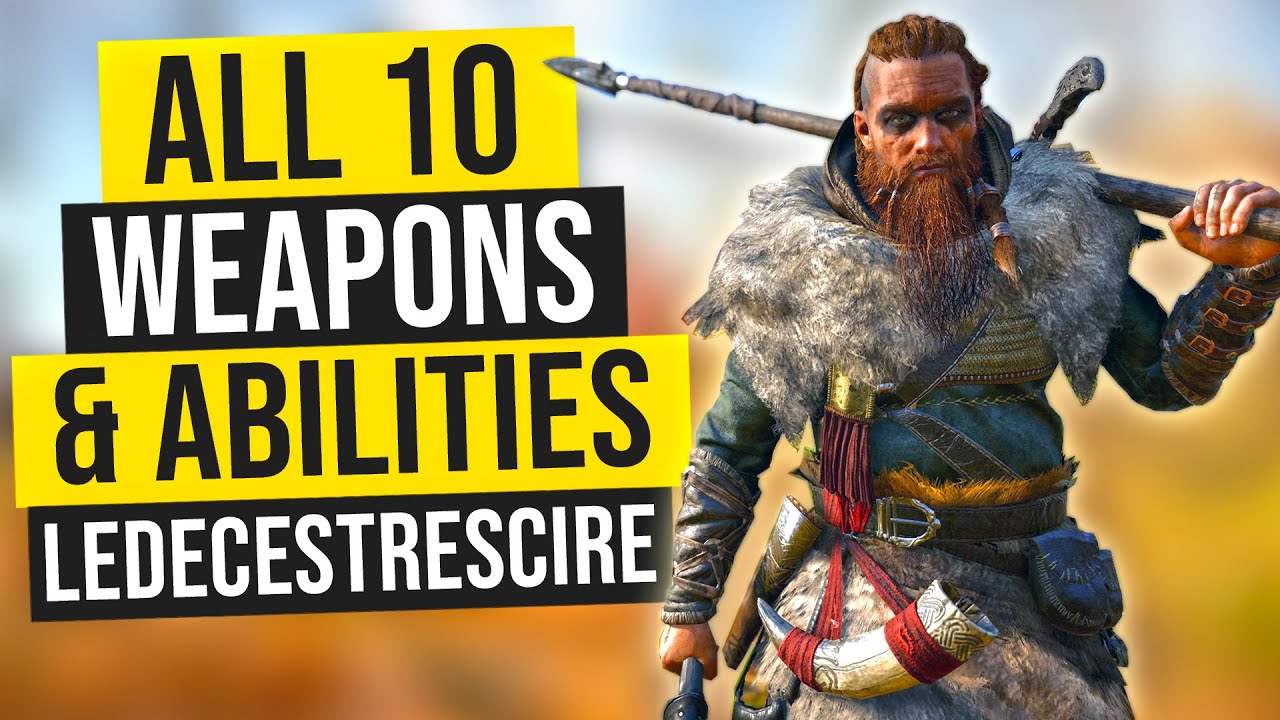 Assassin's Creed Valhalla Tips: ALL 10 Armor Sets, Weapons & Abilities Locations in Ledecestrescire!