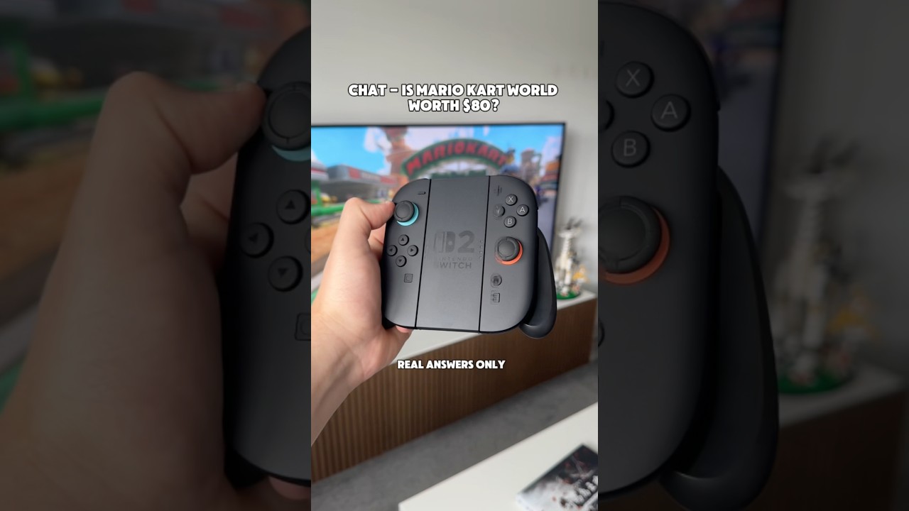 Is Mario kart world on Nintendo switch 2 worth $80?