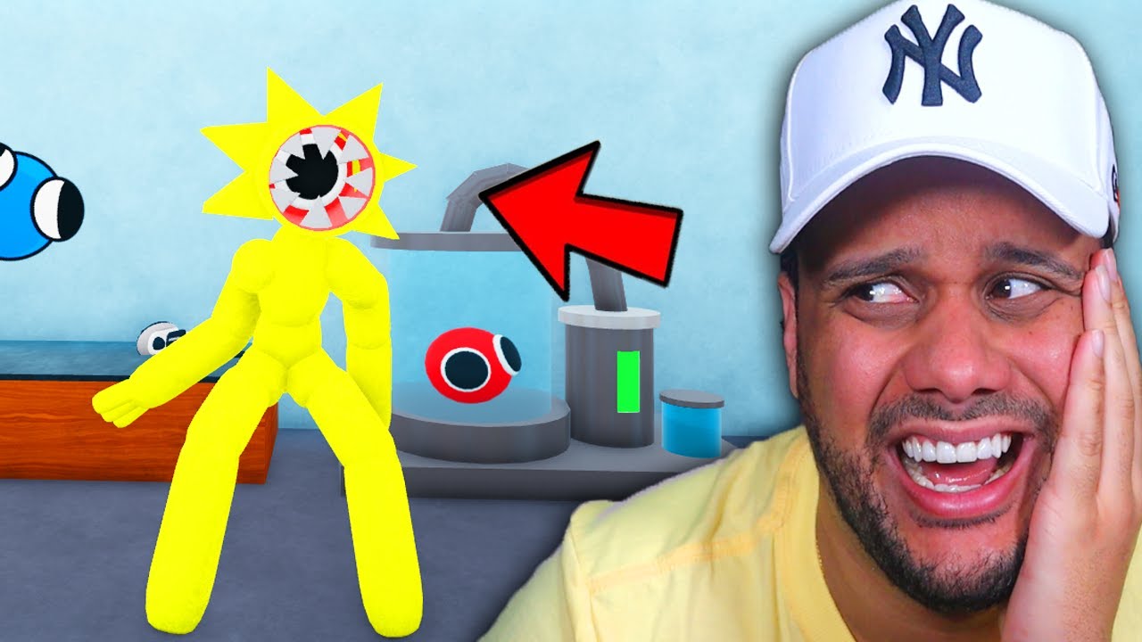 ME TRANSFORMEI NO NOVO MONSTRO DO CAPÍTULO 3 DE RAINBOW FRIENDS!