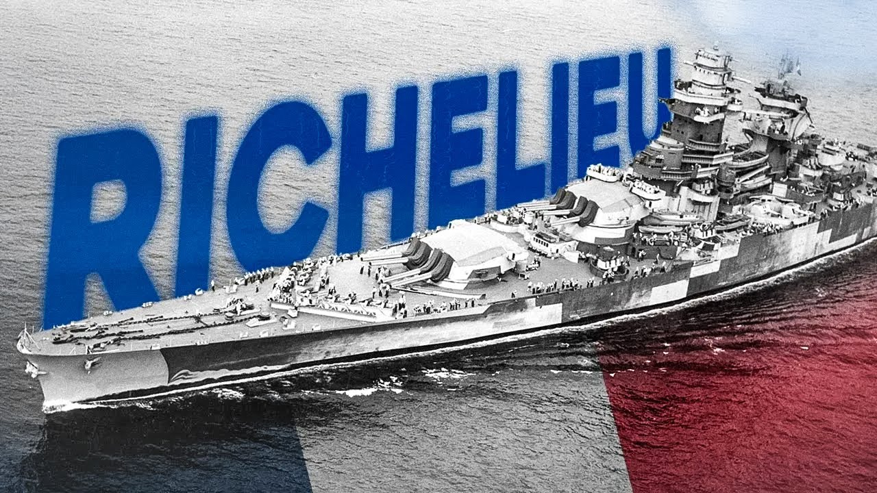 Richelieu : le cuirass&eacute; fran&ccedil;ais qui a combattu pour deux camps en WWII