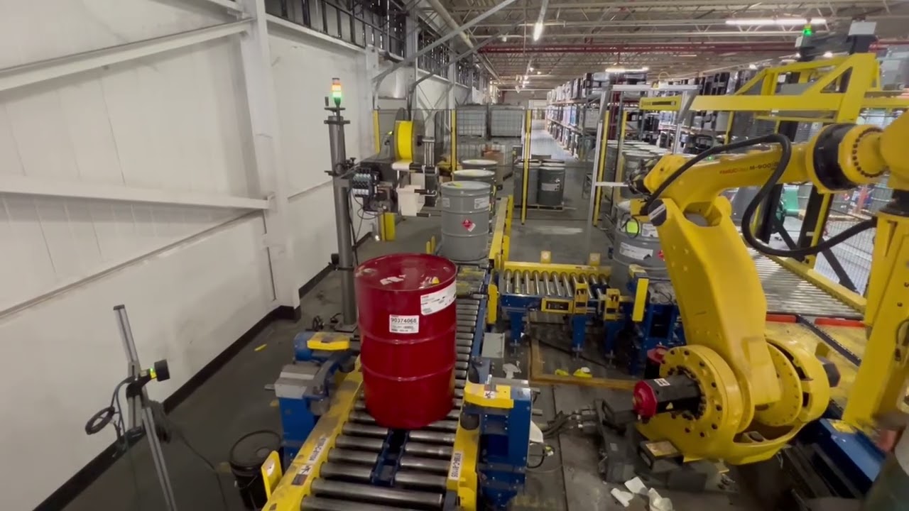 Robotic Drum Consolidation System
