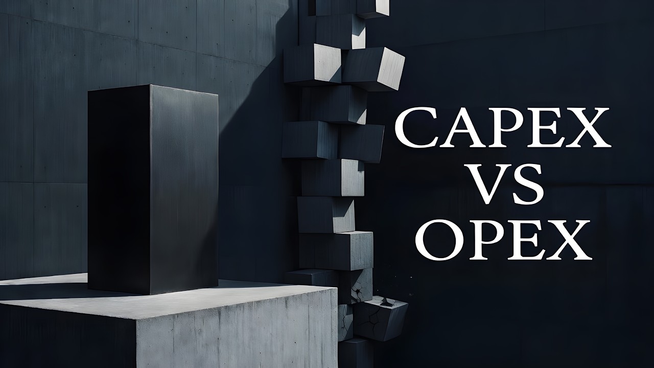 Capex vs Opex: The Capital Structure of AI