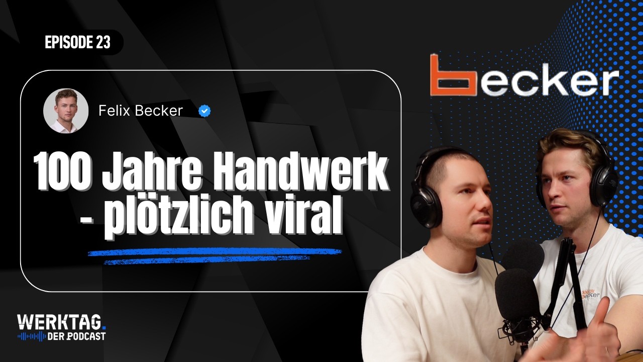 100 Jahre Familienbetrieb – und plötzlich 12 Mio Views: Wie Social Media Handwerksbetriebe verändert
