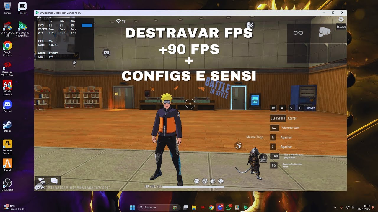 ✅ O MELHOR EMULADOR PARA PC FRACO (GOOGLE PLAY DEVELOPER) ✅ COMO DESTRAVAR O FPS (+90 FPS) E SENSI ✅