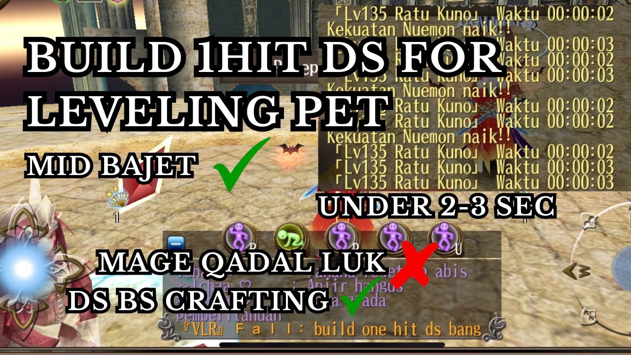 DS BS CRAFTING FOR LEVELING PET | TORAM ONLINE INDONESIA