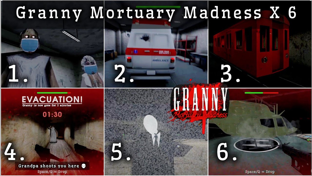 Granny 4 all 6 endings