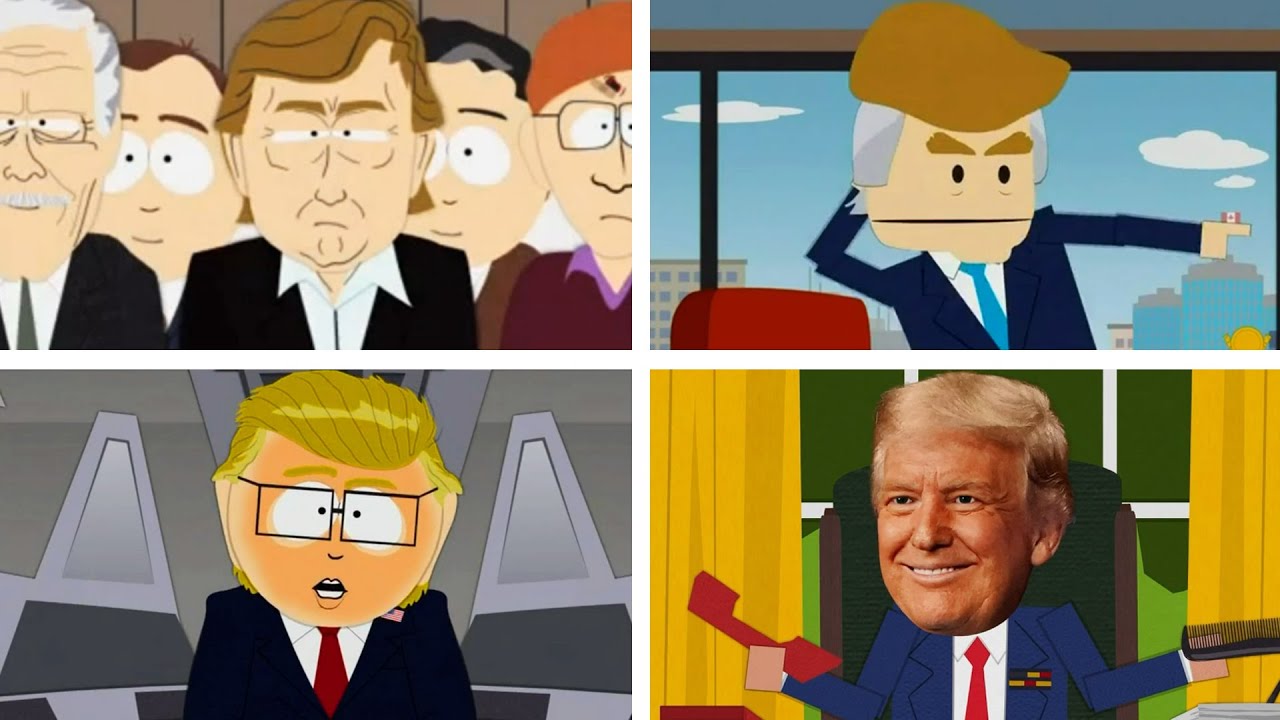 The Four Trumps of South Park