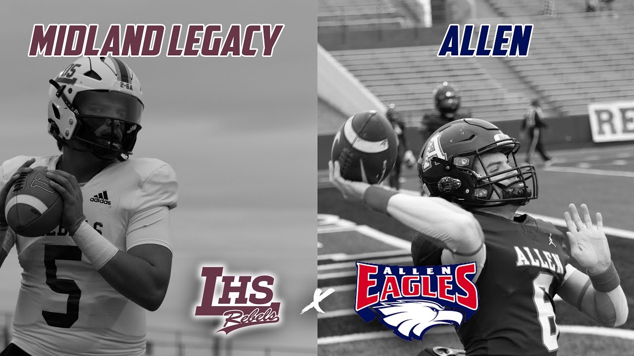 6A WEST TEXAS VS DFW SHOWDOWN Midland Legacy vs Allen | Texas High School Football Playoffs #txhsfb