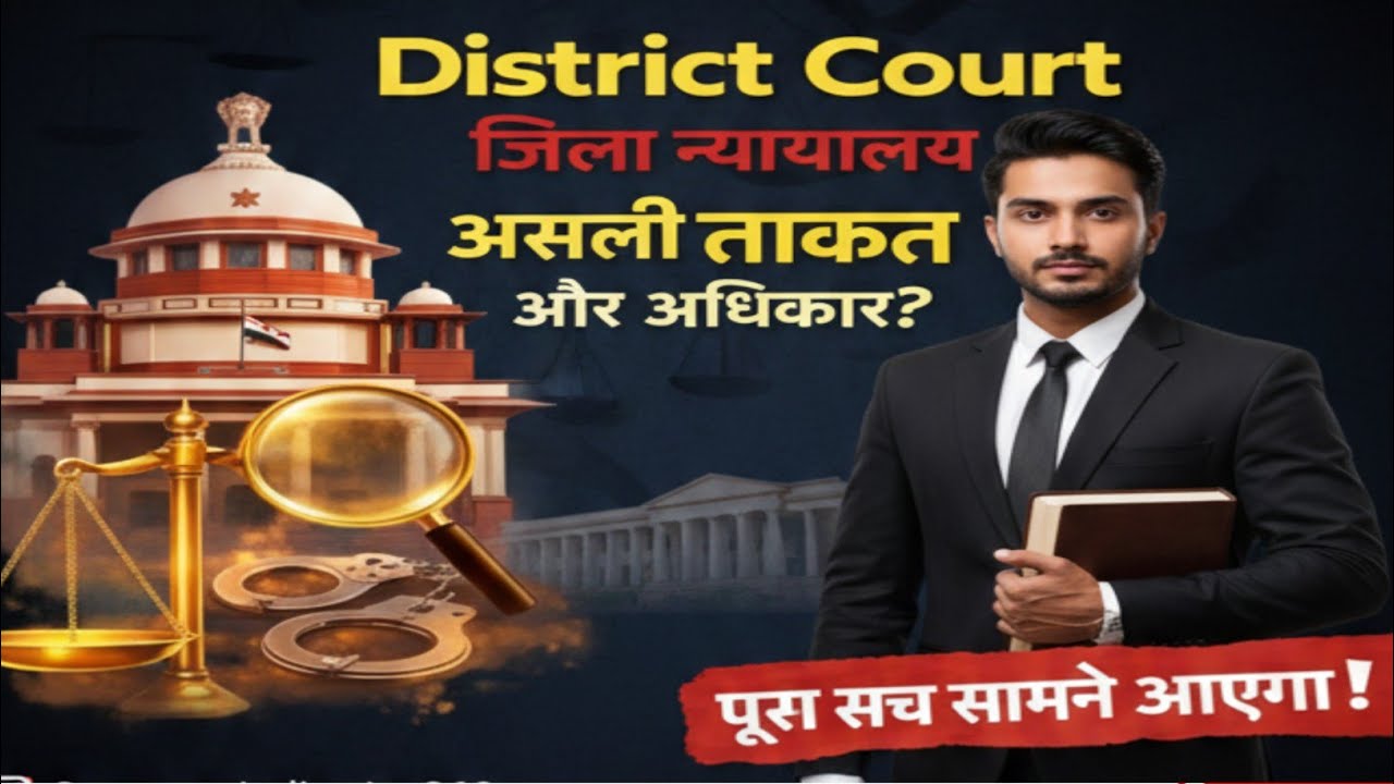 District Court l जिला न्यायालय की शक्तियां, अधिकार और संरचना | Indian Judiciary System