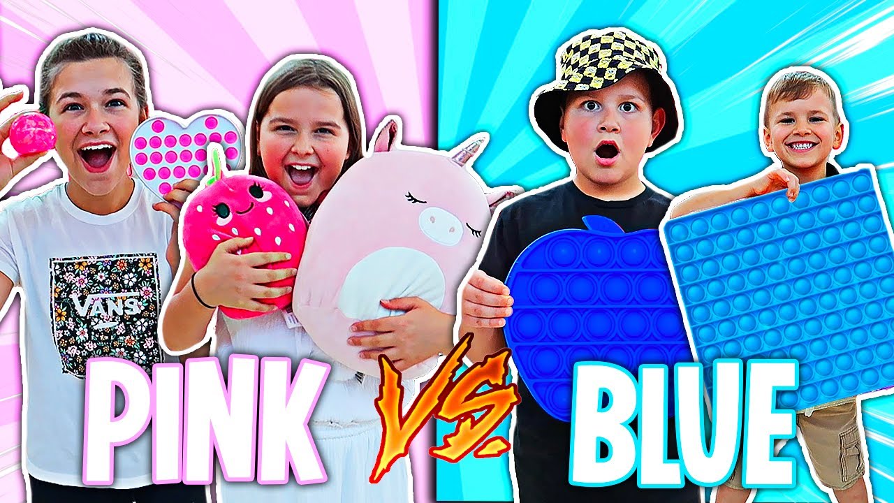 Розовое против голубого: шопинг-челлендж!! 💗Без бюджета💙 | JKREW
