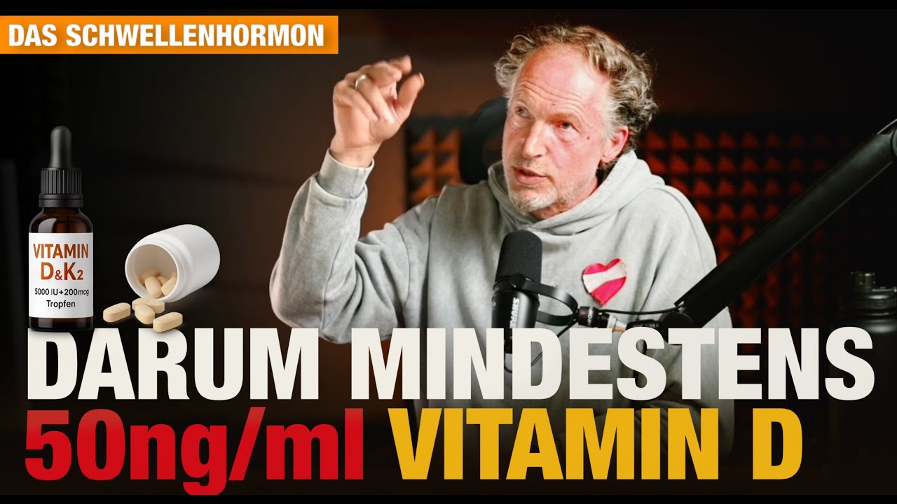 👉🏼Vitamin D - WICHTIG! Warum du mindestens 50 ng/ml brauchst ☀️ Das Schwellenhormon!