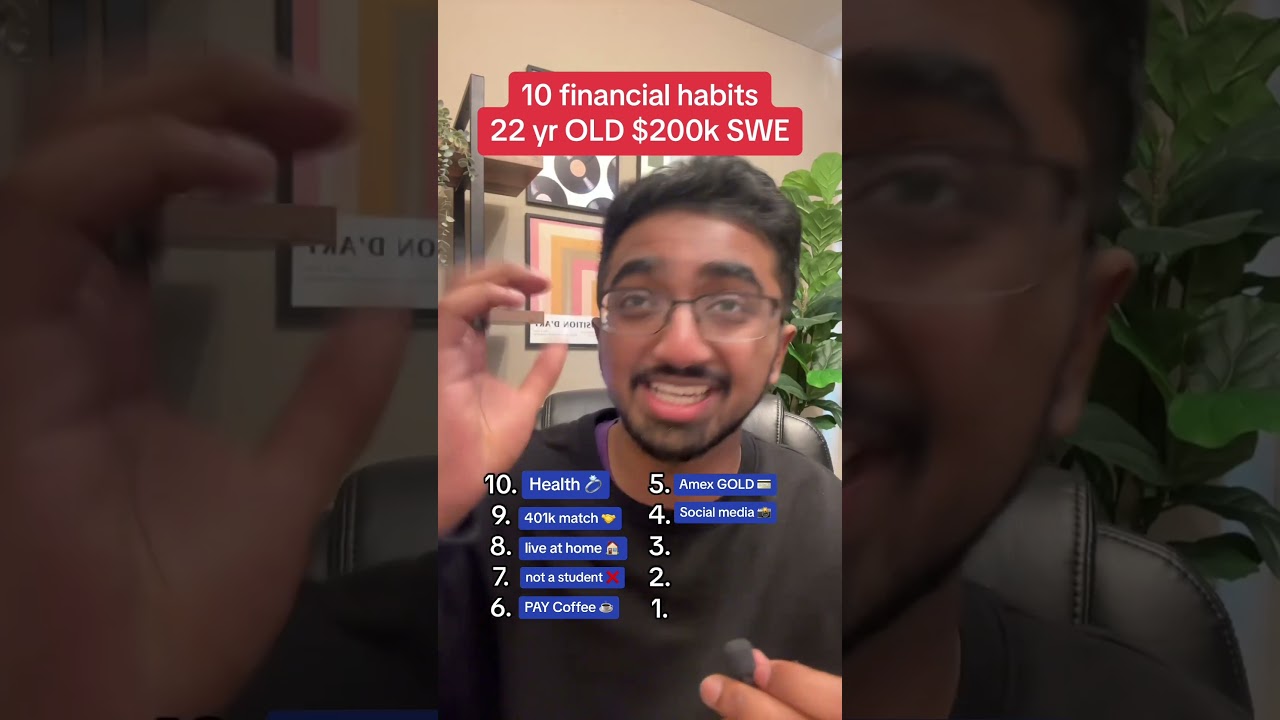 my FINANCIAL habits as a $200k software engineer