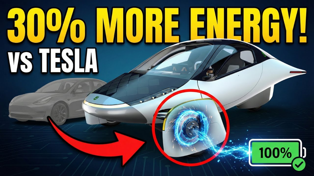 Aptera’s Solar Regenerative Braking Explained: Why It Gets 30% More Range Than Tesla