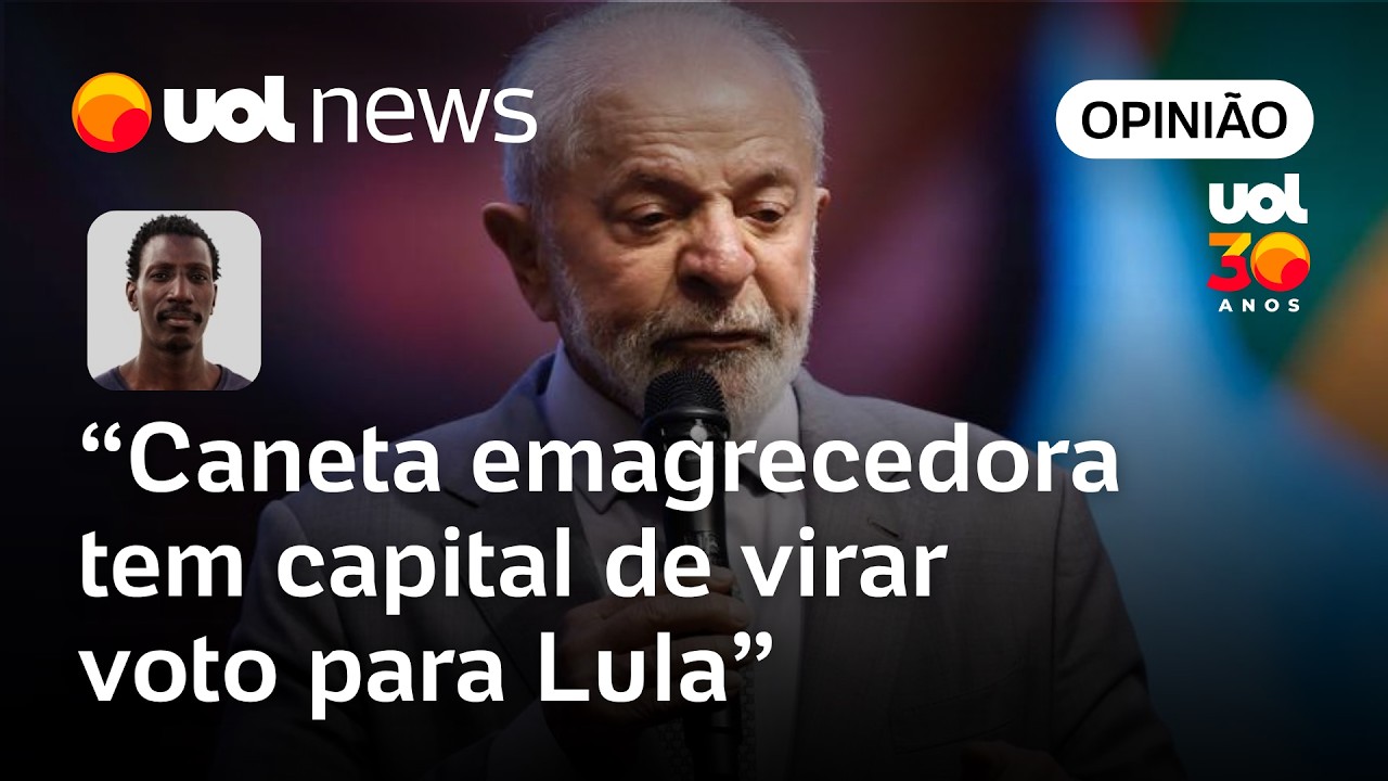 Caneta emagrecedora tem capital de virar voto para Lula; apelo popular, diz Ronilso Pacheco