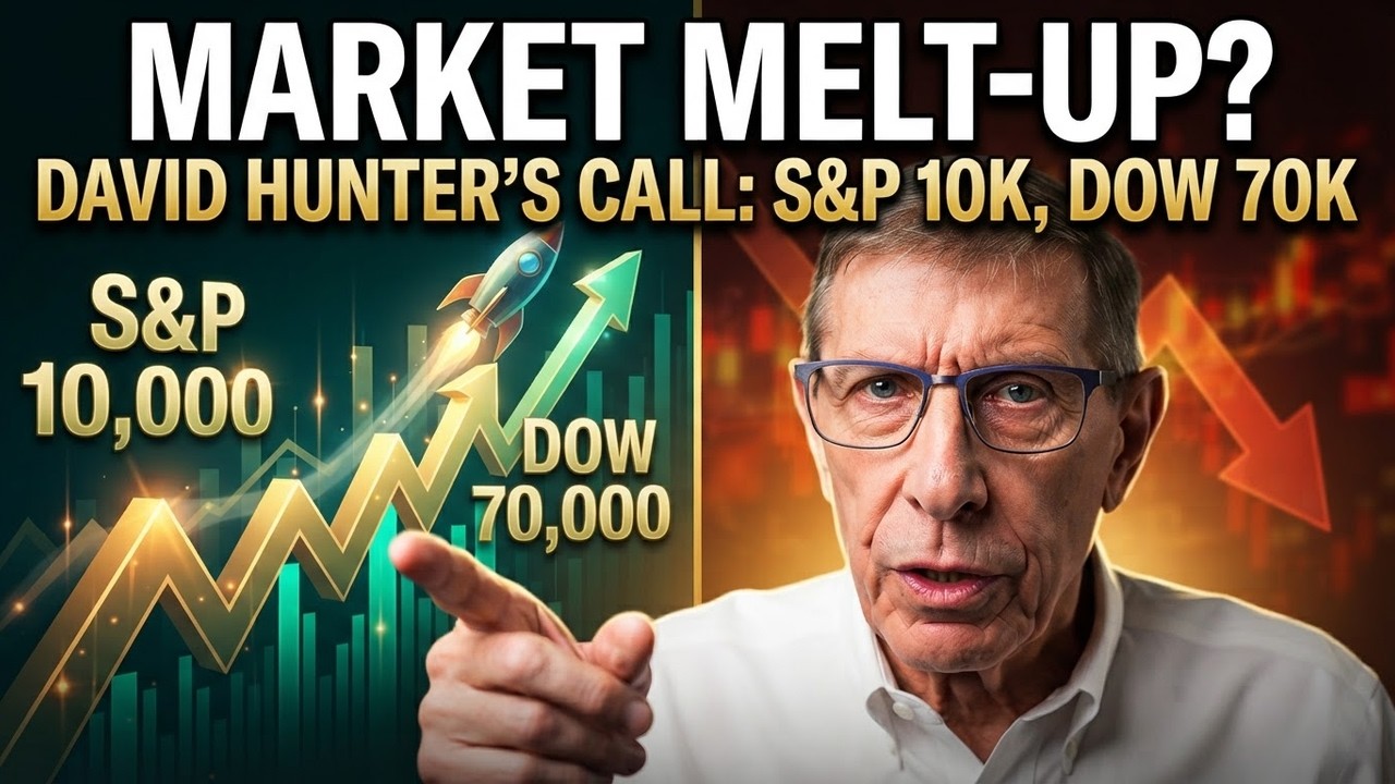 Broad Market Melt Up! Why David Hunter Sees S&P 10,000 and Dow 70,000 | David Hunter Silver & Gold
