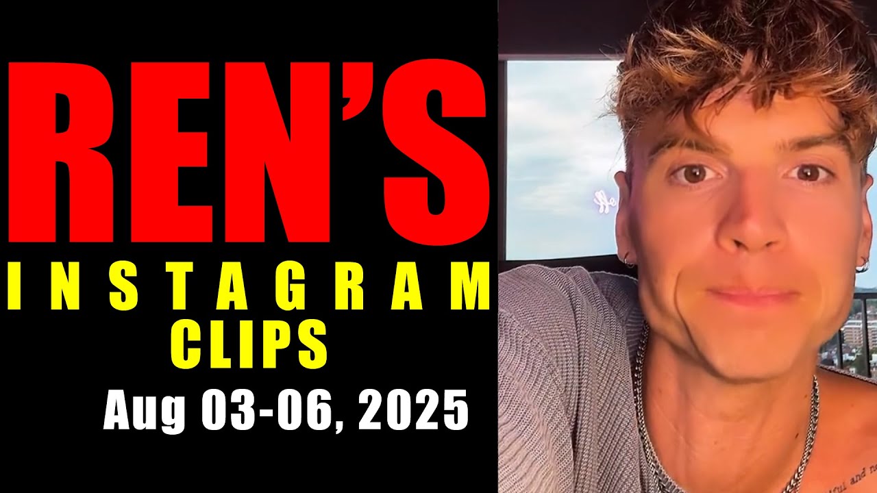 Ren's New Nurse - SOFIA ISELLA ? Also Building a Music Studio - IG Clips Aug 3-6, 2025