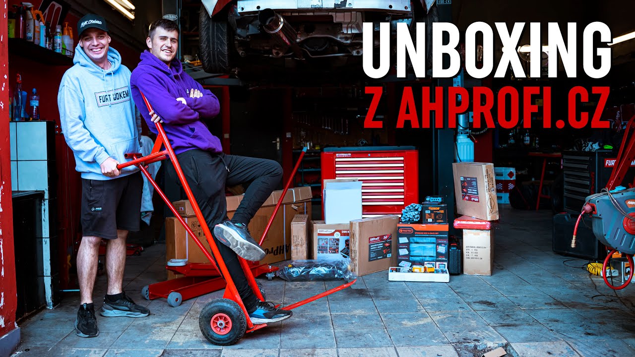 ,,Trošku větší,, dílenský vozík! | Tohle všechno jsme potřebovali! | Unboxing @ahprofi2444