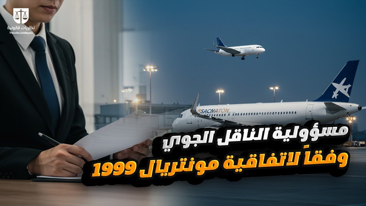 مسؤولية الناقل وفقاً لاتفاقية مونتريال ١٩٩٩
