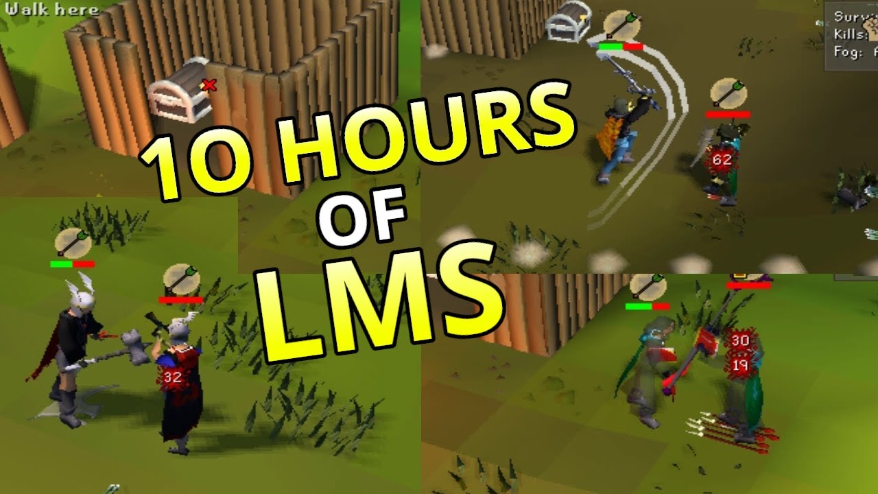 Loot From 10 Hours Of LMS (Last Man Standing)