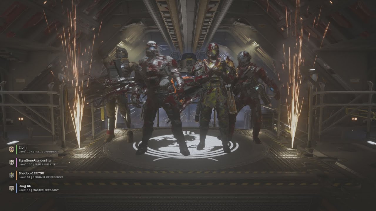 Helldivers 2: Extreme Rank 6 No Death Run; Outstanding Patriotism. Achievement unlocked, Hell Dive.