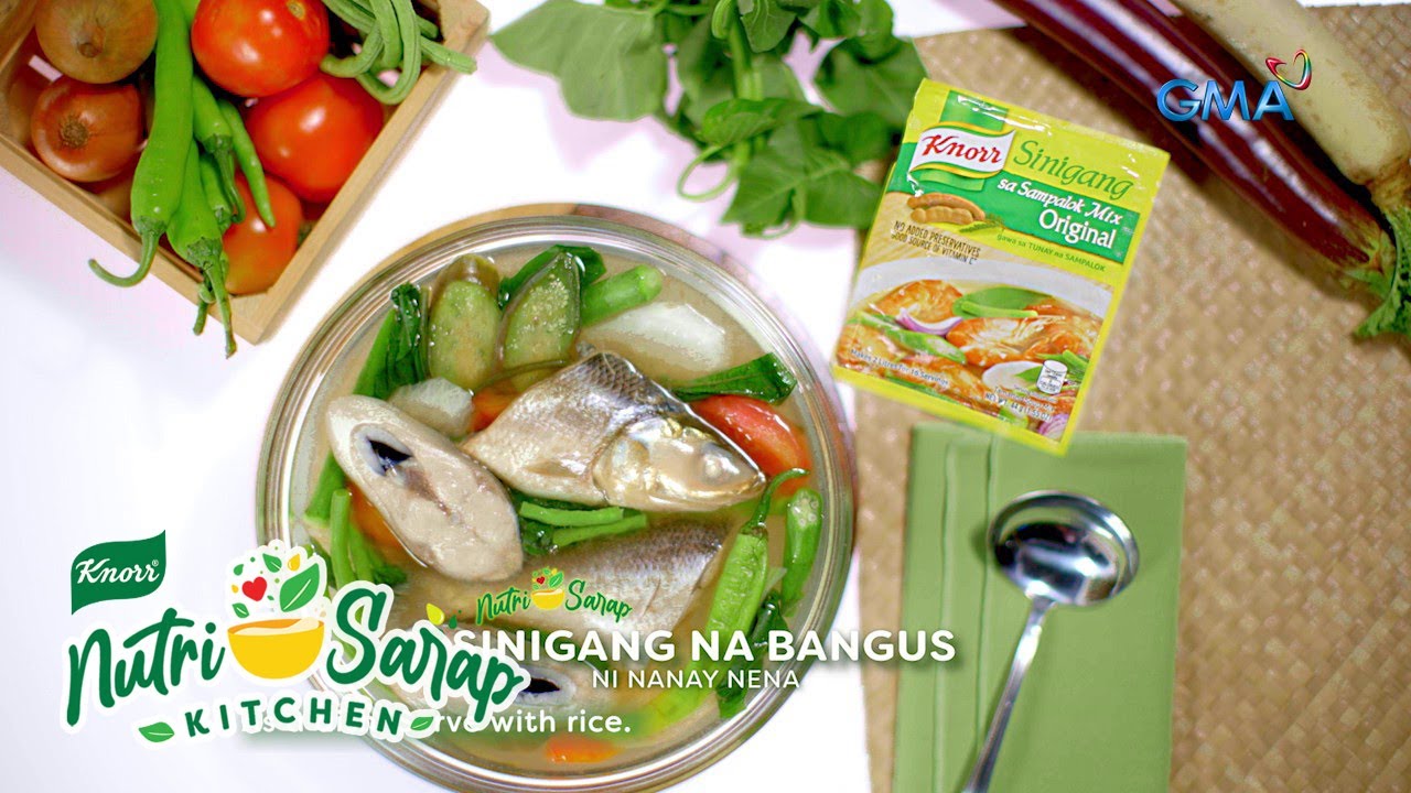 Knorr Nutri Sarap Kitchen: The ultimate secret in Sinigang na Bangus recipe