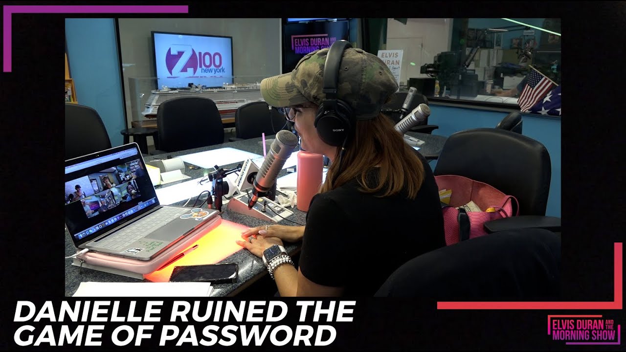 Danielle Ruined The Game Of 'Password' | Elvis Duran Exclusive
