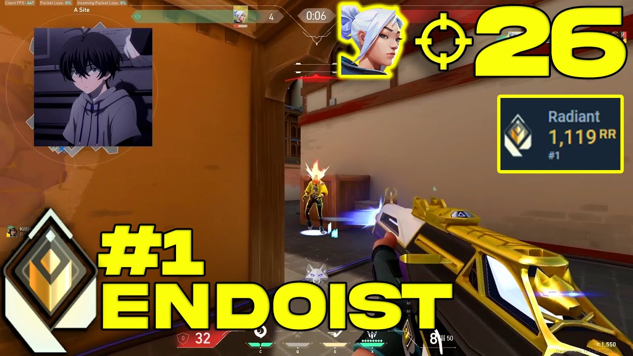 #1 RADIANT in THE WORLD! - endoist [APAC] #MatchMVP