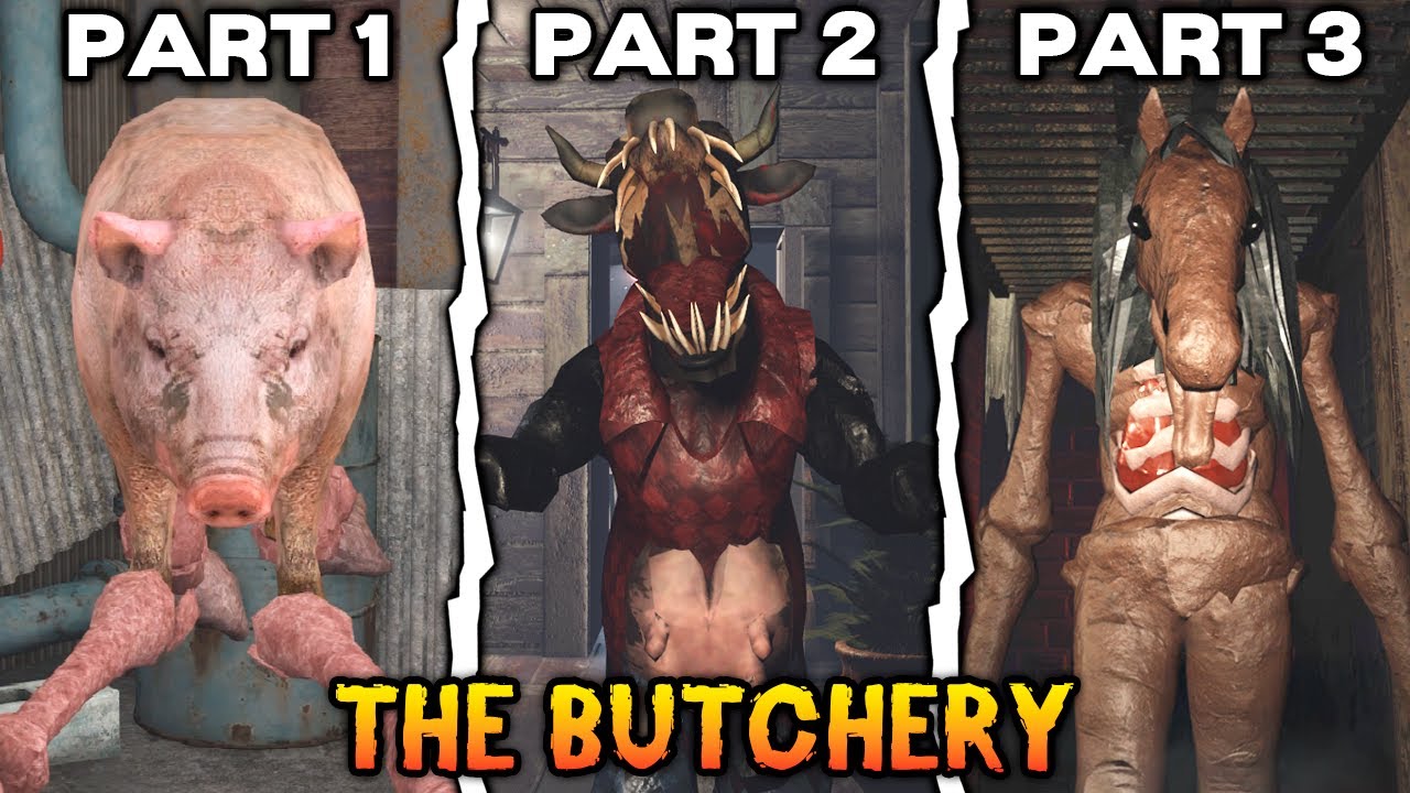 The Butchery: Parts 1 to 3 &ndash; Full Walkthrough | Roblox