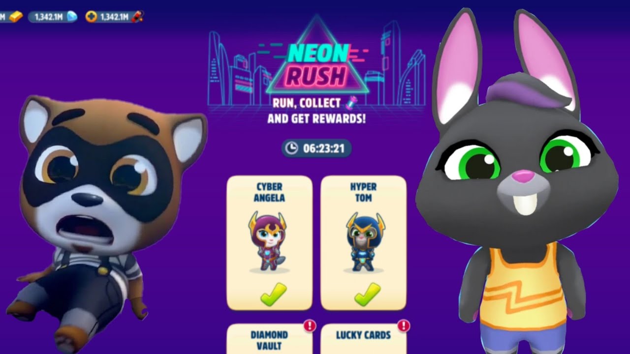 Talking Tom Gold Run - New Becca China World Game - Android iOS (Full Screen Gameplay)
