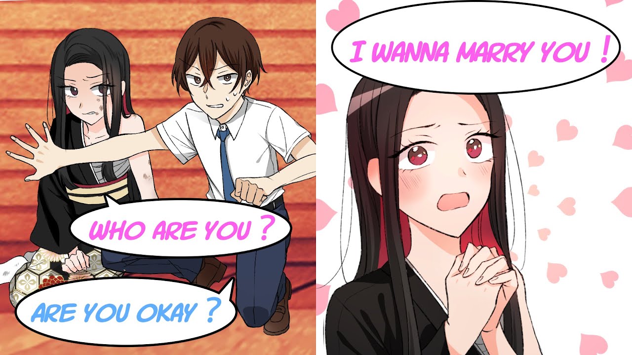 I Helped a Beaten-up Kimono Girl then, She Begged Me, 