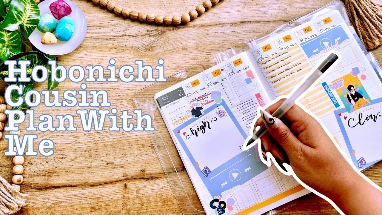 Hobonichi Cousin Plan With Me | Неделя 8