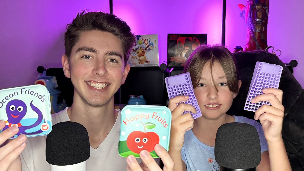ASMR with my Little Sister | Gentle Whispers for Sleep