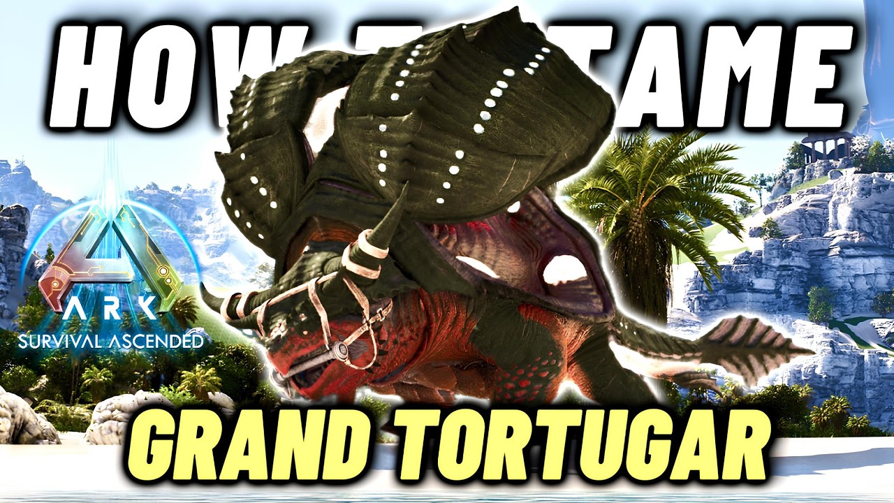 Как приручить Гранд Тортугара, руководство по приручению Астраэоса из Ark Ascended! ВСЕ, ЧТО ВАМ ...