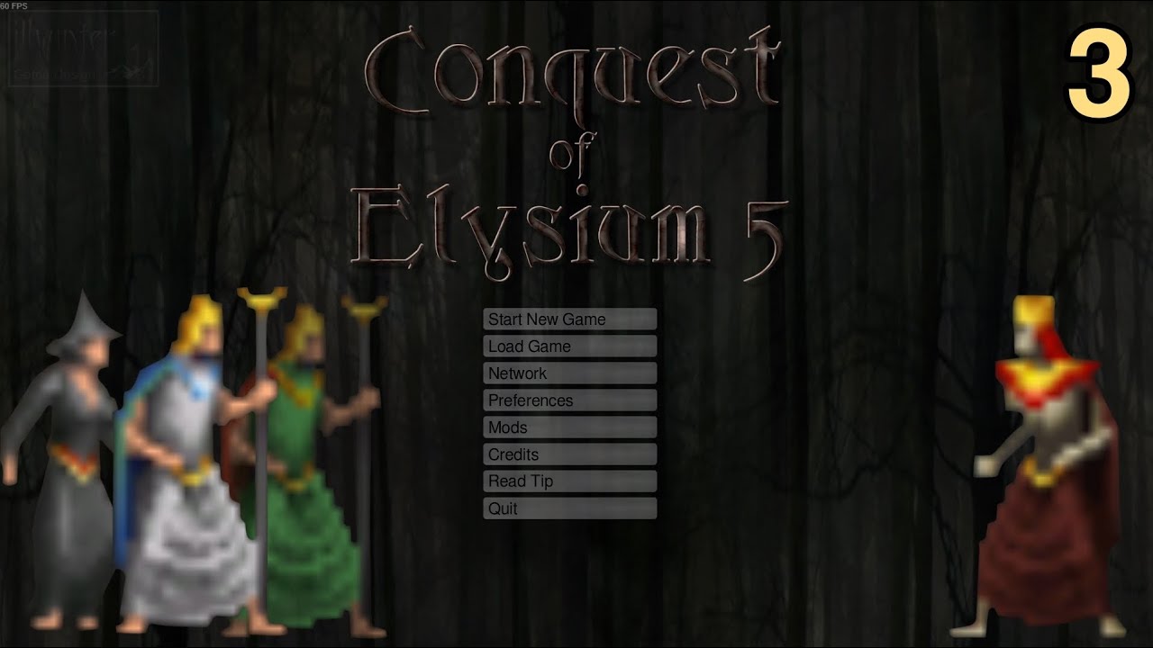 [3] Conquest of Elysium 5 - Warlock and Witch Co-op Run