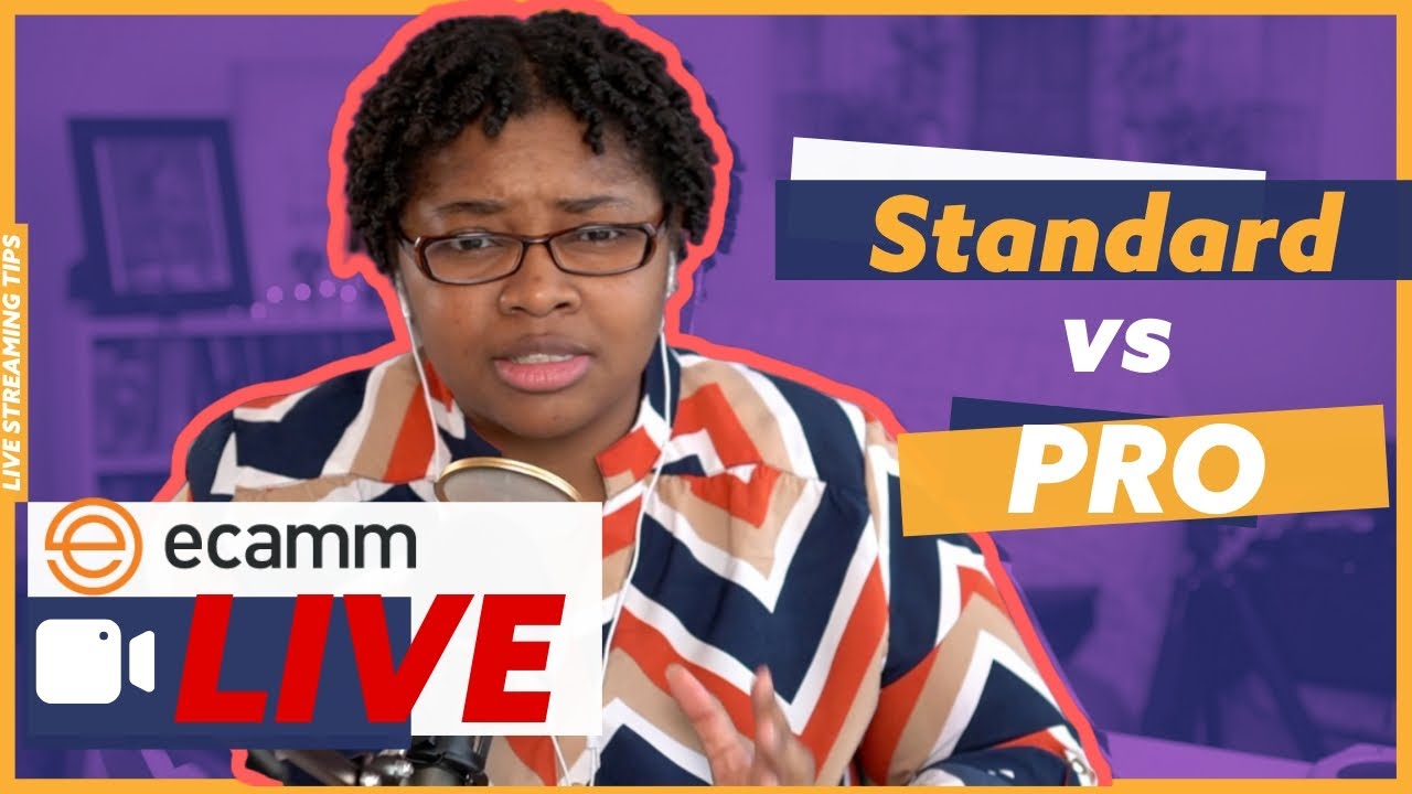 Ecamm Live Pro or Standard for Live Streaming on a Mac 2020 | Which is Better?