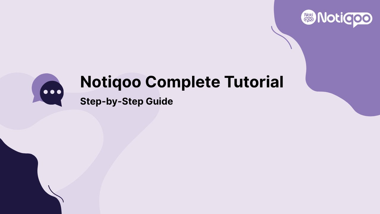Notiqoo Tutorial 2025 – Full WhatsApp WooCommerce Plugin Setup & Feature Walkthrough