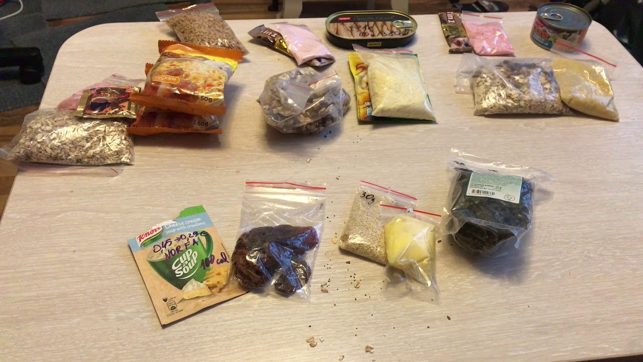 Kiek ir koki maista nestis i kalnus ar zygi: 700-900g DIENAI