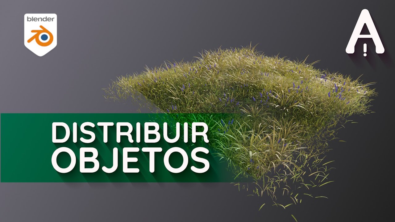 ¿Cómo distribuir objetos con Geonodes? | Blender Proyecto