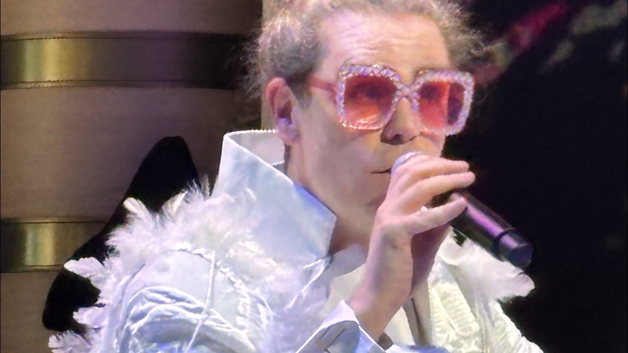 Angus Munro performing Crocodile Rock by Elton John
