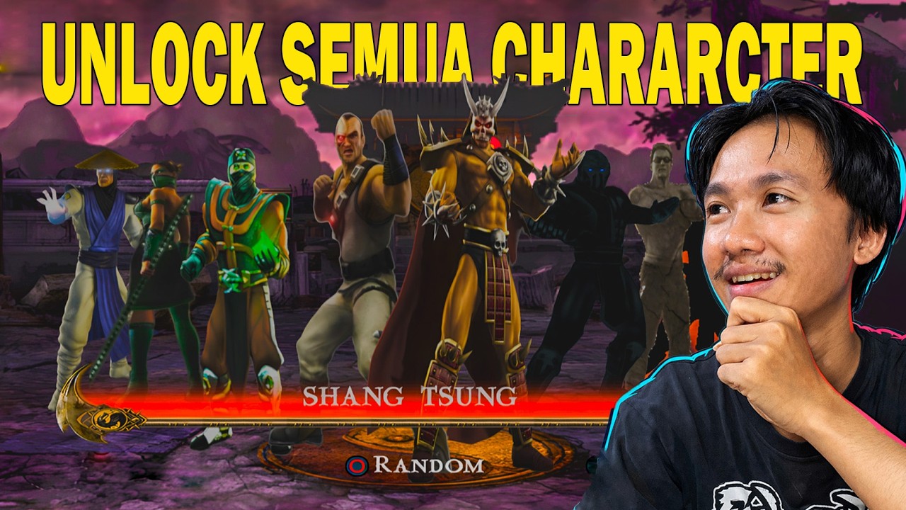 CARA UNLOCK SEMUA CHARACTER MORTAL KOMBAT SHAOLIN MONKS ULTIMATE
