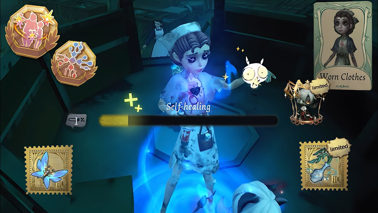 Identity V | N0ob Doctor with RICH REWARDS trying to protect her teammates!