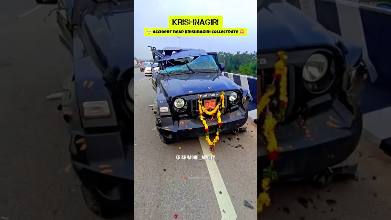 TOP 3 MAHINDRA THAR ACCIDENT🥺🤬#youtubeshort #thar #suv