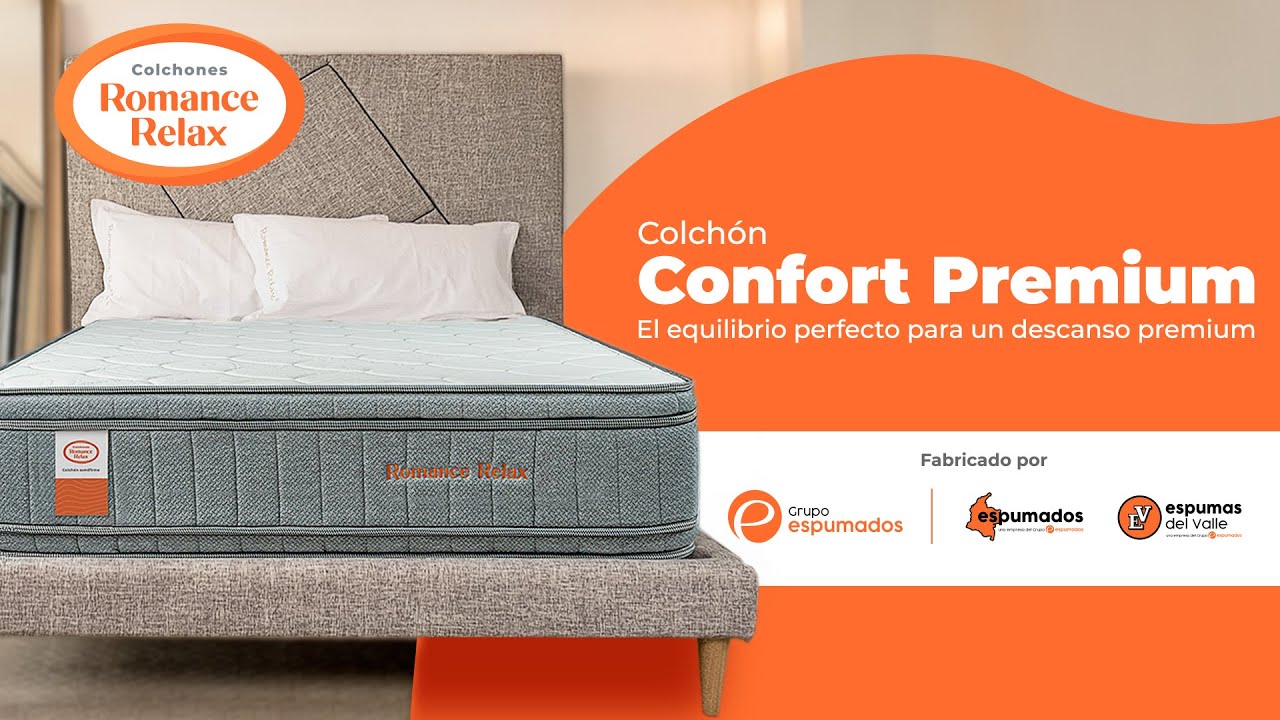 Conoce el Colch&oacute;n Confort Premium de Colchones Romance Relax