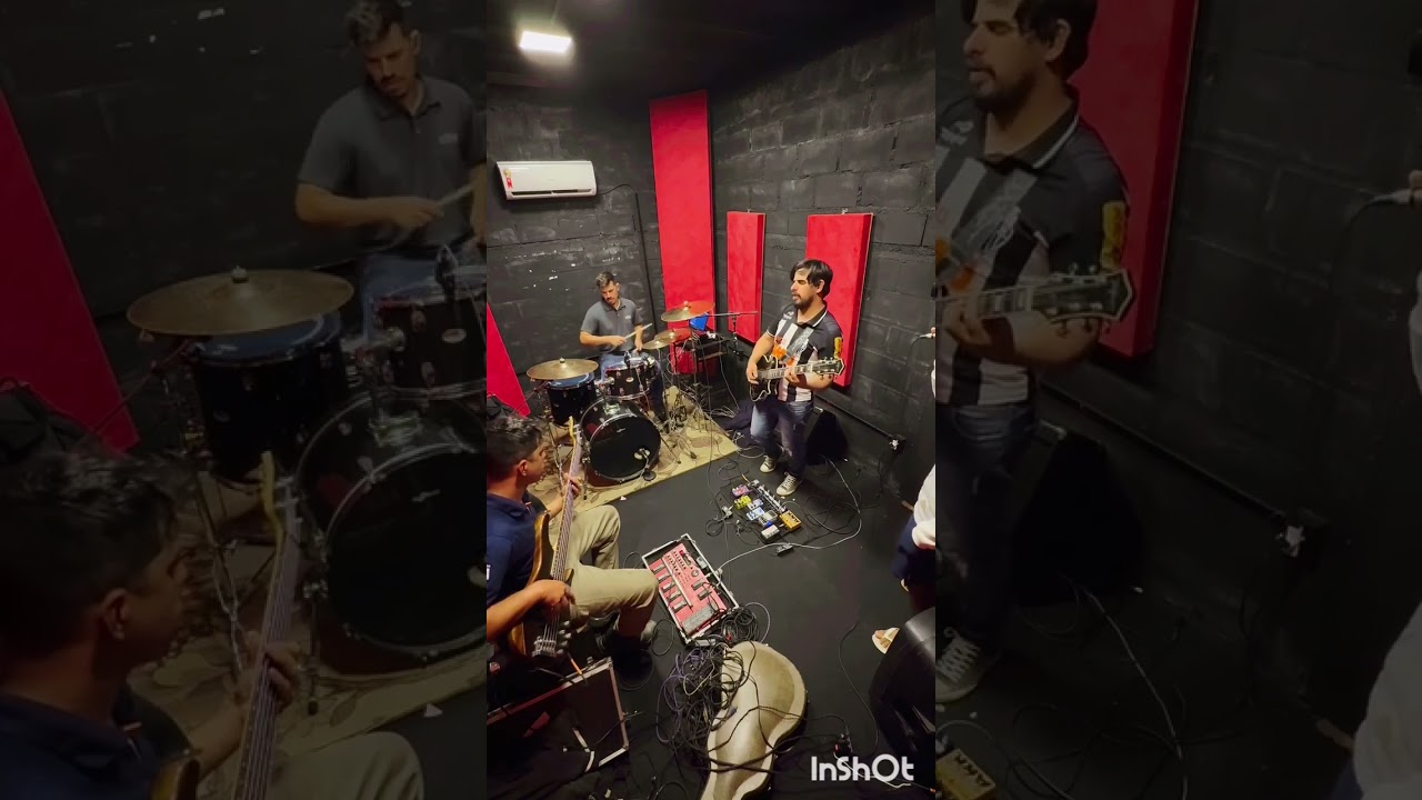 Ensaio banda Eterno Legado #guitar #drummer #band #drumcover #bass