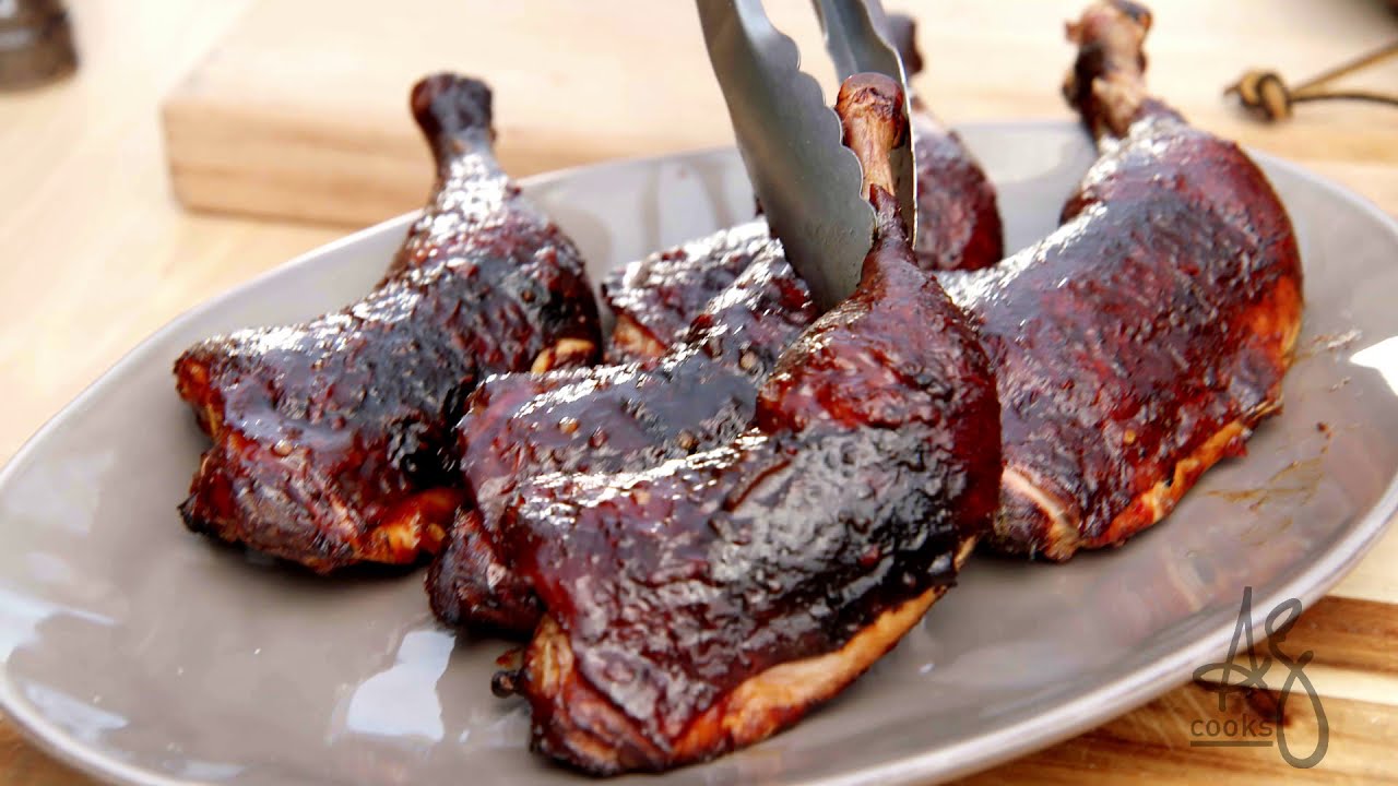 Andrew Zimmern Cooks: Barbecue Chicken