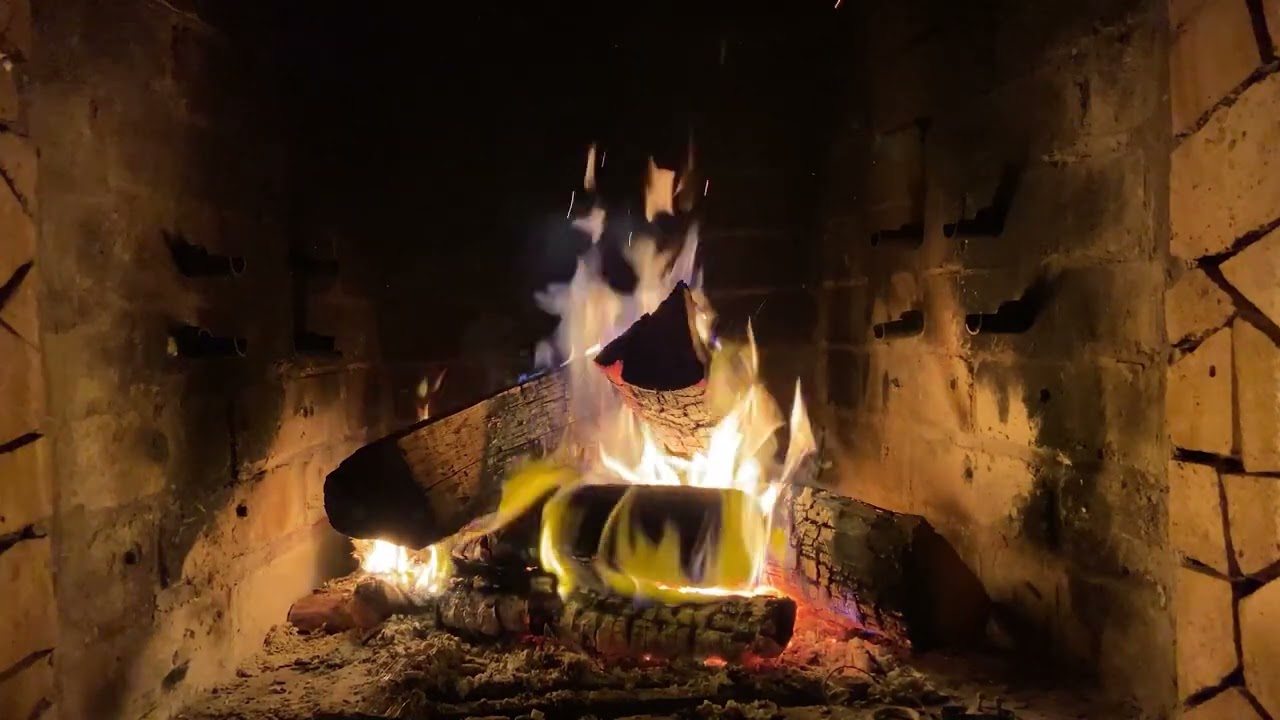 🔥 Fireplace Sounds for Sleep 🔥 Fireplace Therapy  🔥