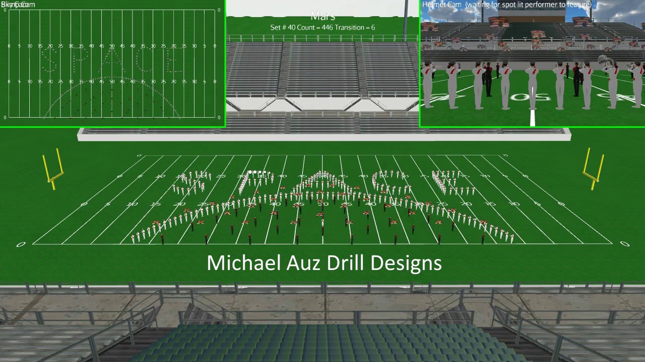 Mars - Holst - Marching Band Drill Design