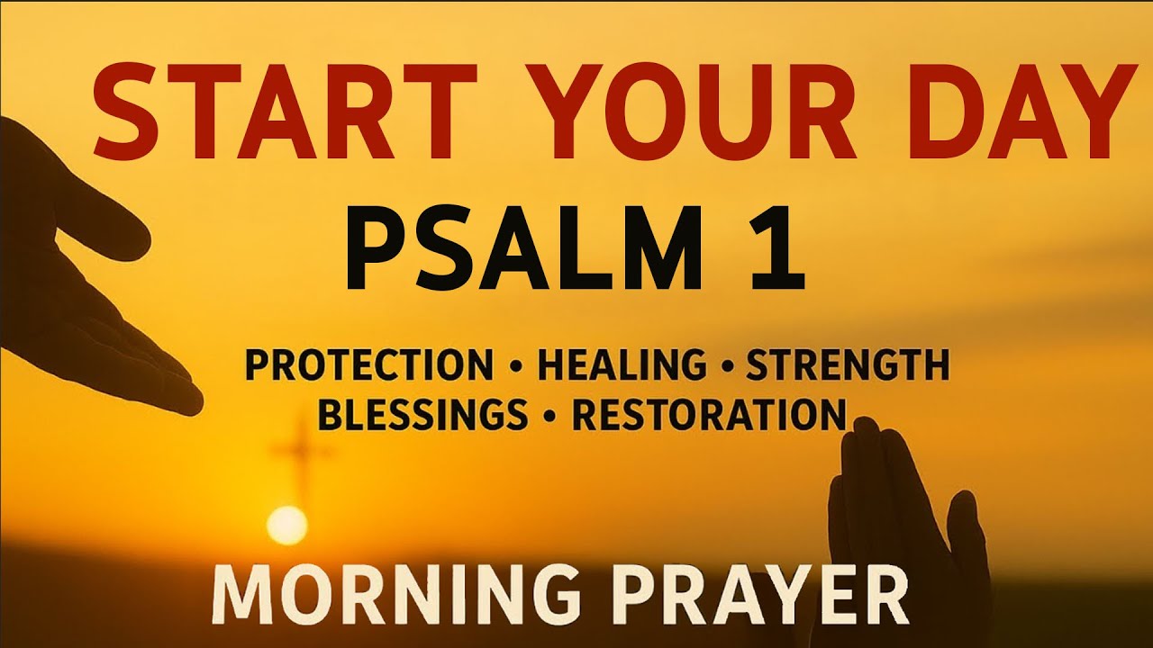 A Powerful Prayer for BLESSING and WISDOM | Morning Prayer With Psalm 1