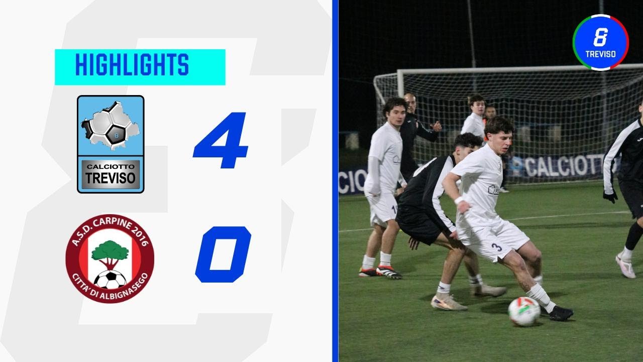 CALCIOTTO TREVISO vs A.S.D. CARPINE 2016 4-0