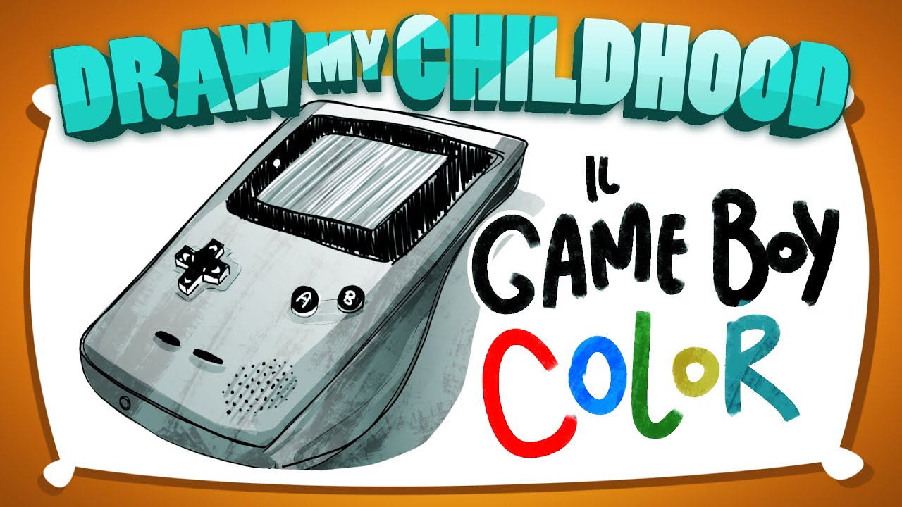 Il mio GAME BOY COLOR! - Draw my Childhood &bull; Fraffrog